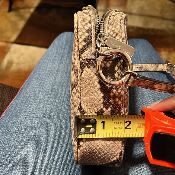 Michael Kors Snake Embossed Crossbody Bag - Picture 11 of 15